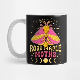 Moth maple insect lamp lepidopterist collector wildlife Mug